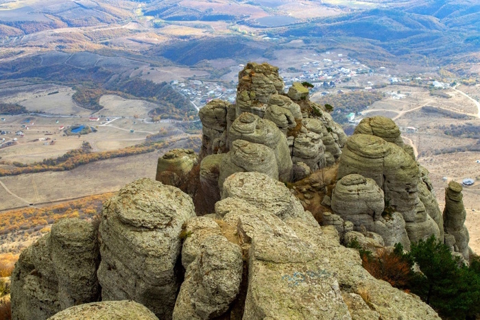 Вид с Южной Демерджи на ЮБК