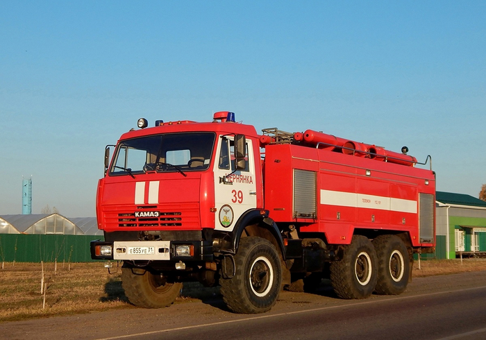 Пожарный КАМАЗ