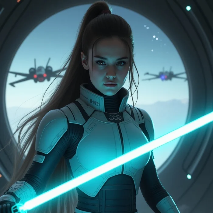 In the style of Star Wars - Neural network art, Artificial Intelligence, Art, Star Wars, Longpost