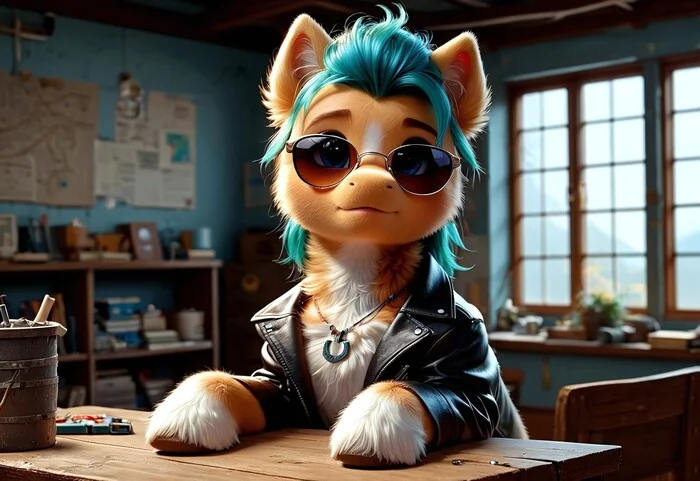 Hitch and Sunny are in leather jackets, and Pip is in some kind of fluff... - My little pony, MLP g5, Pipp petals, Hitch trailblazer, Sunny starscout, Neural network art, Video, Youtube, Longpost