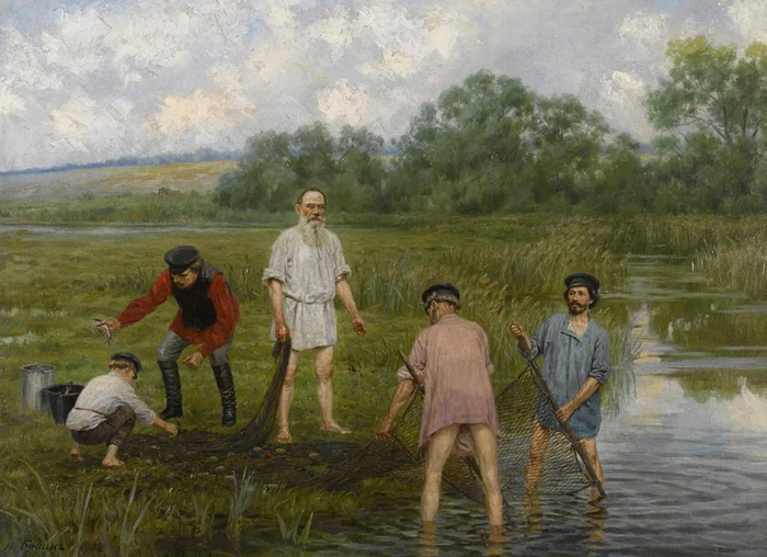 Leo Tolstoy without pants - My, Literature, Writers, Lev Tolstoy