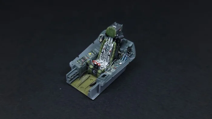 Су-30СМ в масштабе 1/48 от фирмы Great Wall Hobby. Часть 9. Катапультные кресла Моделизм, Стендовый моделизм, Масштабная модель, Коллекция, Модели, Авиация, Истребитель, Самолет, Покраска, Коллекционирование, Военная техника, Военная авиация, Покраска миниатюр, Длиннопост