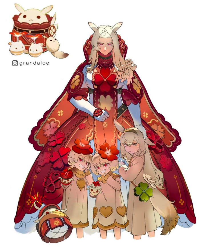     Grandaloe , Anime Art, Genshin Impact, ,   ,  , Klee (Genshin Impact)