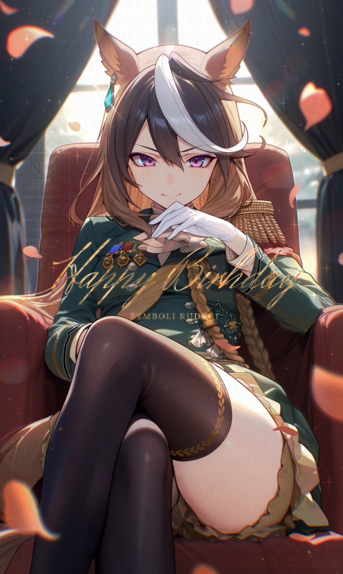Symboli Rudolph, T.M. Opera O    13.03 , Anime Art, Uma Musume Pretty Derby, Symboli Rudolph, Tm Opera o (Uma Musume), Animal Ears,  , 