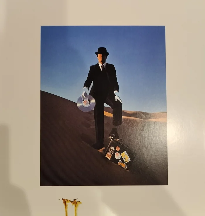 Pink Floyd - wish you were here, винил - Моё, Pink Floyd, Рок, Альбом, Музыка, Длиннопост