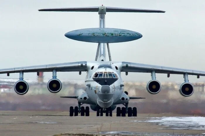 AWACS aircraft A-50/A-50U - A-50U, Drlo, Military equipment, Aviation, Vks, the USSR, Russia, War, Longpost, Politics