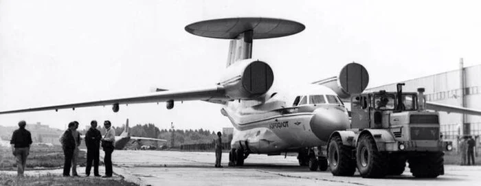 An-71 AWACS and control aircraft - An-71, KB Antonov, Made in USSR, Drlo, Military aviation, Longpost