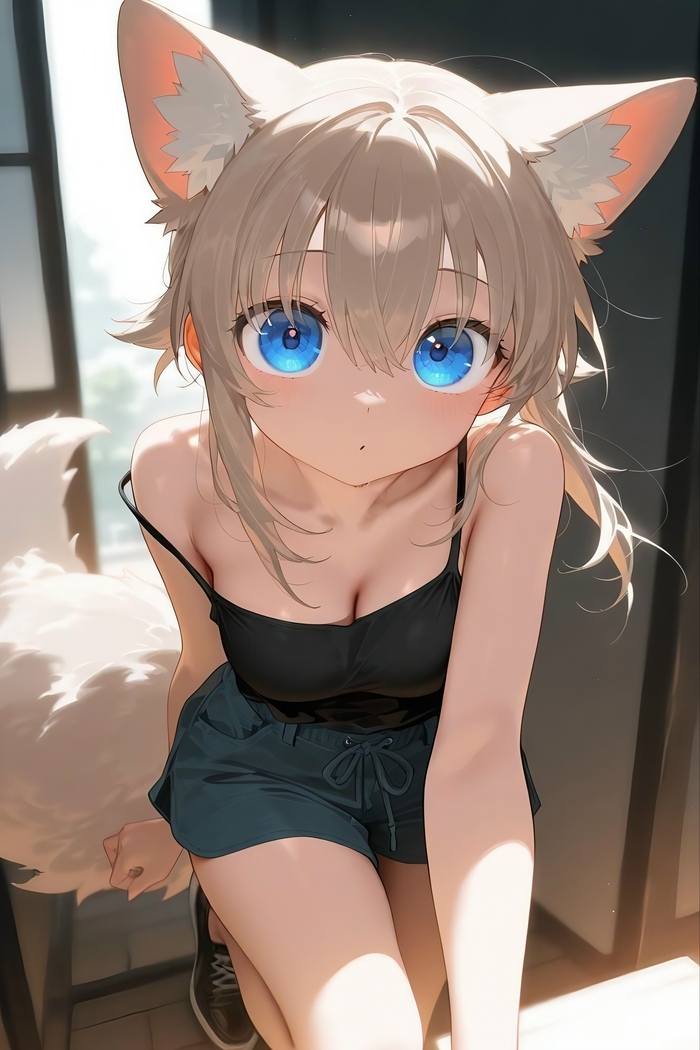    , , Anime Art, Animal Ears, Flux,  , 