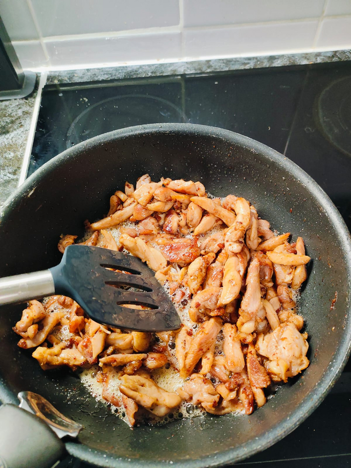 Жарю до готовности.