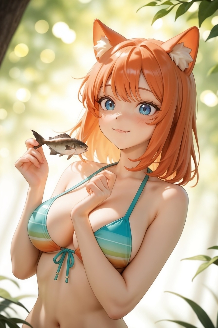   , , , , Anime Art, Animal Ears, Flux, 