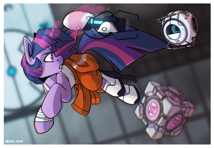 My Little Portal My Little Pony, Twilight Sparkle, Portal, Portal 2, YouTube ()