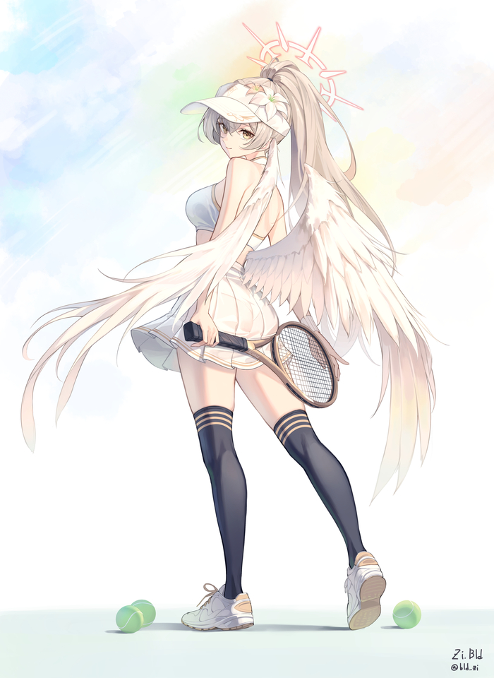 Kirifuji Nagisa #003 , Anime Art, Blue Archive, Kirifuji Nagisa, , ,  , , , , , 