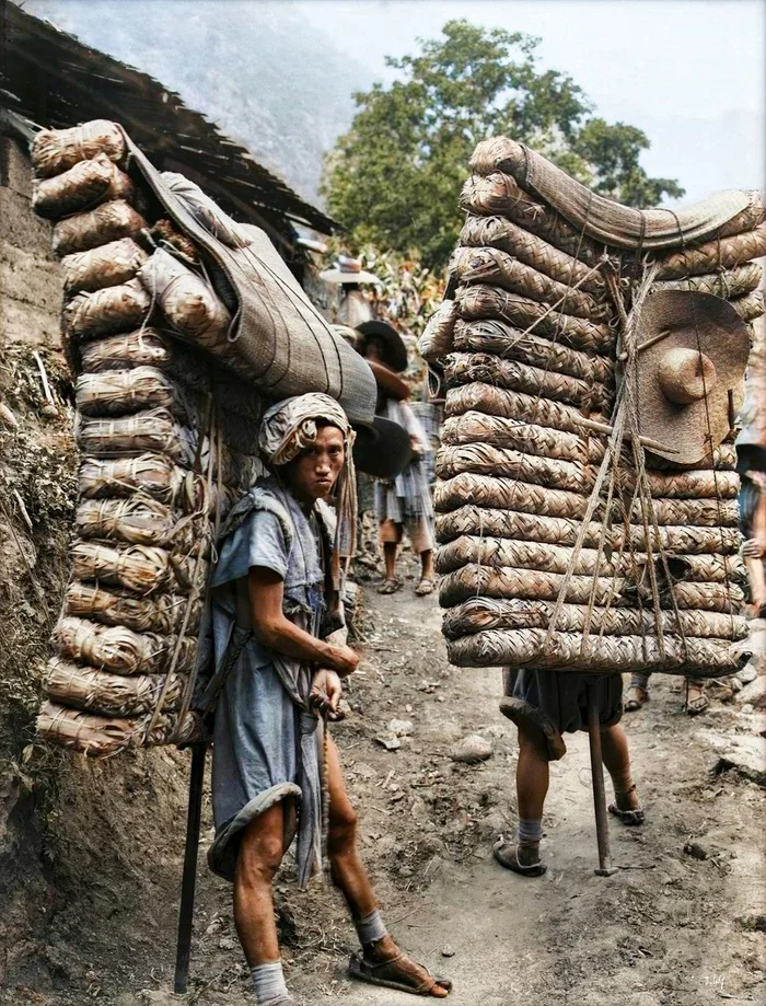 Любопытные фотографии из прошлого стран Азии. 20 раскрашенных фотографий ХХ века. Часть IV Старое фото, Историческое фото, 20 век, Фотография, Азия, Китай, Япония, Таиланд, Вьетнам, Колоризация, Длиннопост