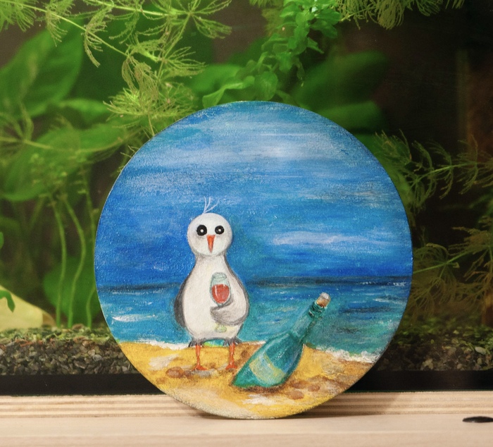 Чайка, море и винцо