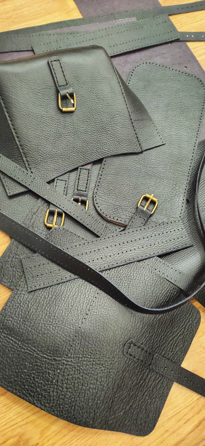 Рюкзак из кожи