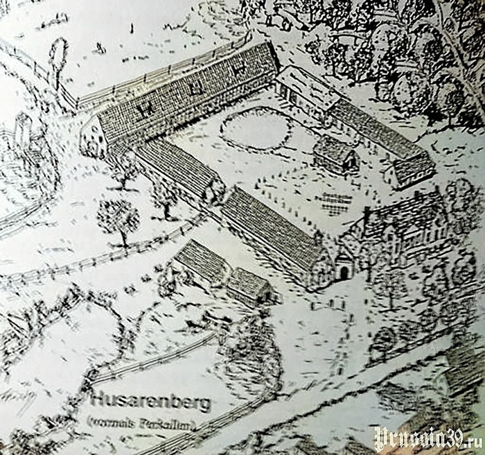 набросок усадьбы