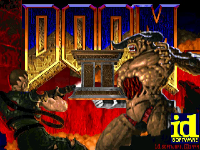 Doom II (Part 1) - My, 1994, Passing, Doom, ID Software, DOS games, Computer games, Games, Retro Games, Shooter, Fantasy, GIF, Longpost