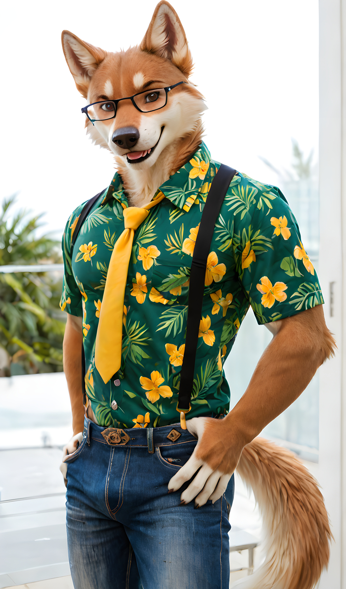    Wolfmks #1015 ,  , Furry Art, Furry Dog