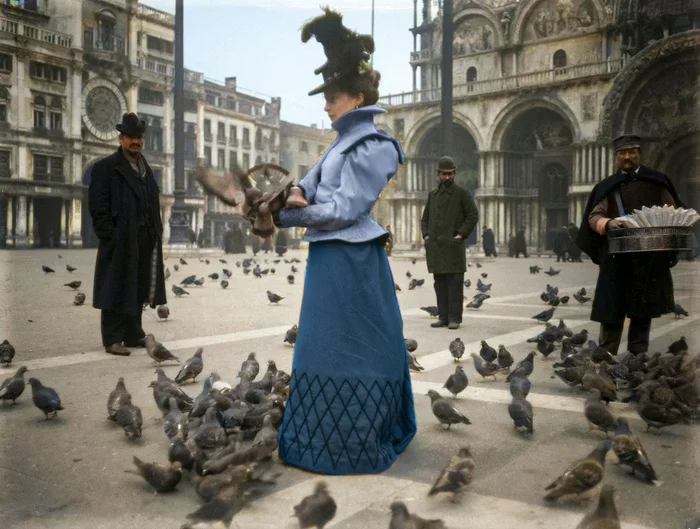 Уникальные исторические кадры, которые перенесут вас в прошлое. 20 раскрашенных фотографий из ХIX века. Часть V Историческое фото, Старое фото, Фотография, 19 век, Колоризация, Длиннопост