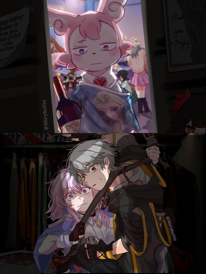    , Anime Art, , , Honkai: Star Rail, March 7th (Honkai: Star Rail), Dan Heng (Honkai: Star Rail), Pom-Pom (Honkai: Star Rail), Sunday (Honkai: Star Rail), Sparkle (Honkai: Star Rail), Caelus (Honkai: Star Rail)