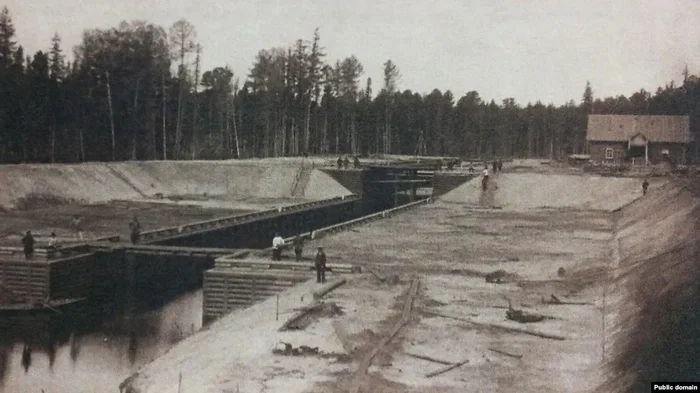 Обь-Енисейский канал: заросший артефакт XIX века Длиннопост, Обь, Енисей, Красноярский край, Томск, Россия, Фотография, Старое фото