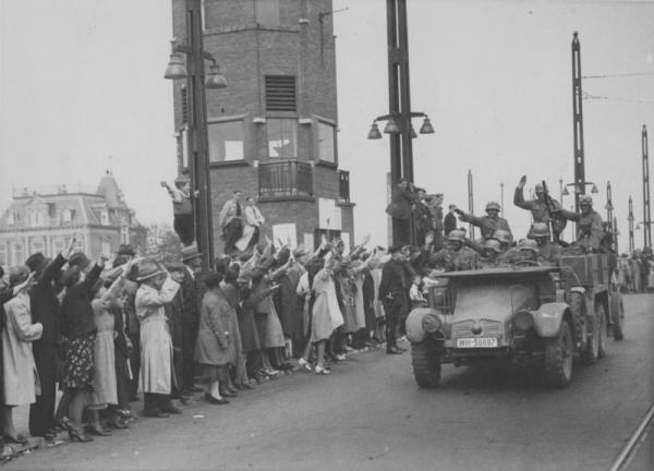 Голландия. 1940.Вермахт входит Амстердам.