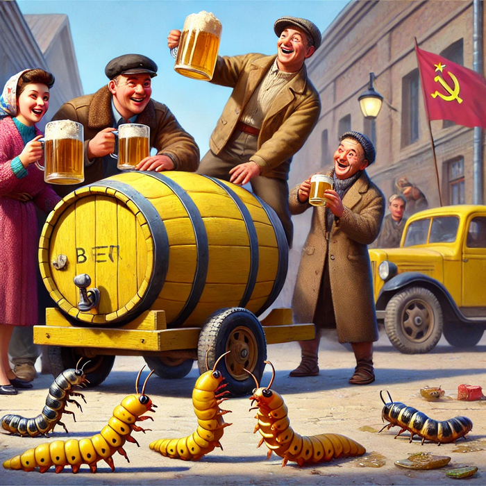 По лицам видно, что с пивом что-то не так.