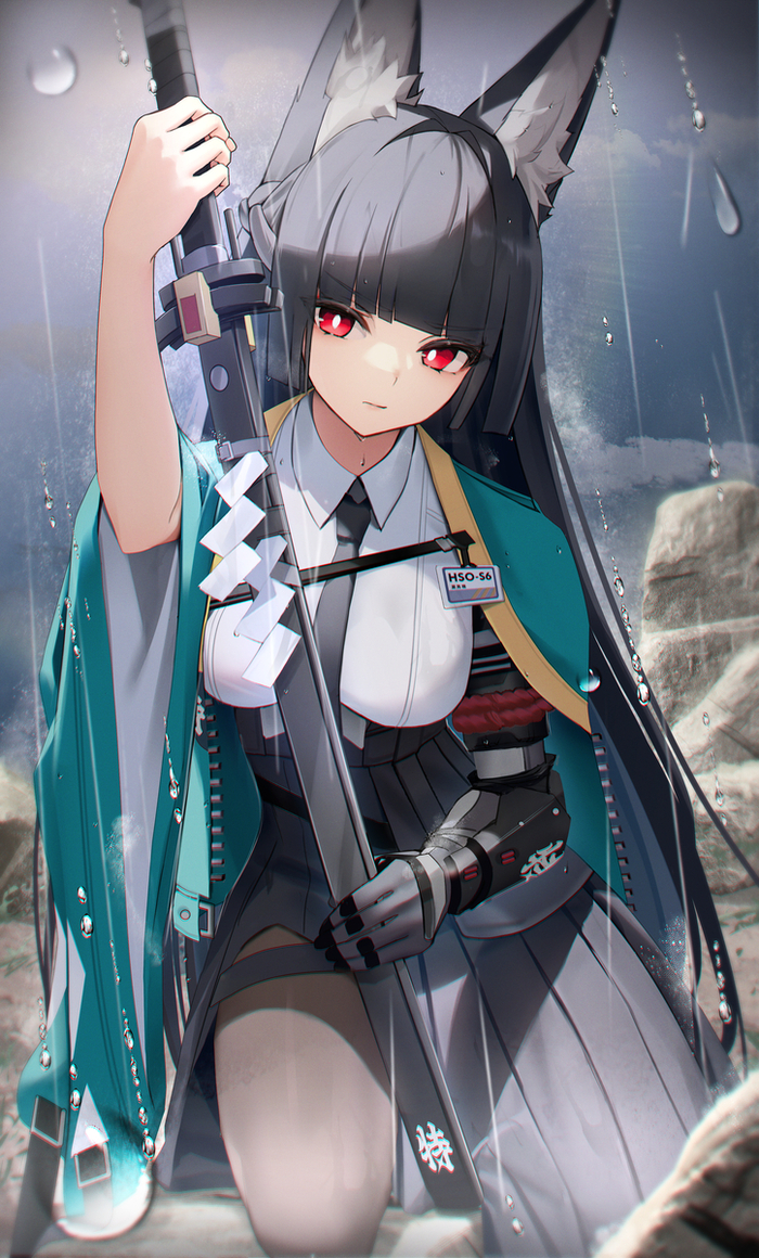 Miyabi Anime Art, , Zenless Zone Zero, Hoshimi Miyabi (zzz)