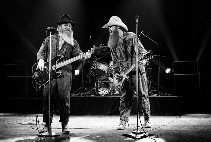 ZZ Top. Hammersmith Odeon, , 1980.