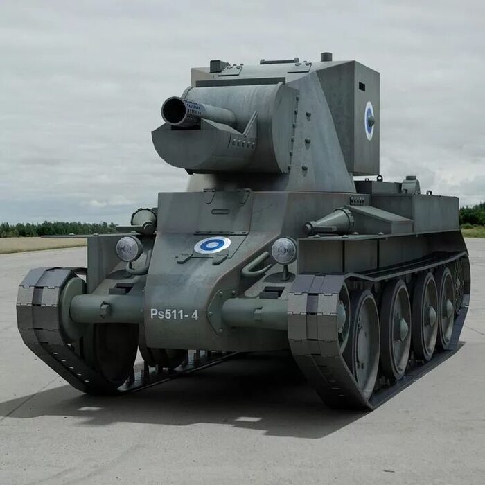 финский БТ-42 в реальности