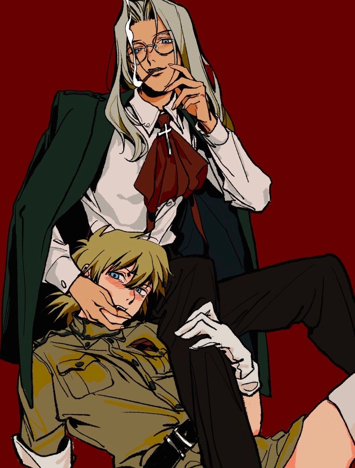    ... , Anime Art, Seras Victoria, Integra Hellsing, Hellsing