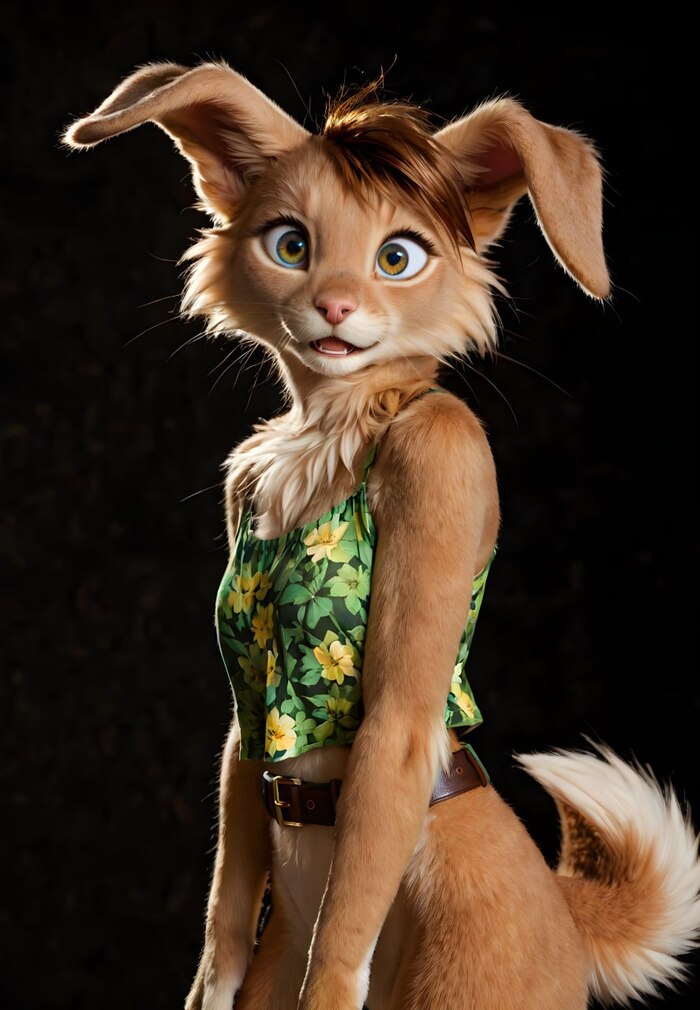    Wolfmks #1057 ,  , Furry Art, Stable diffusion 3, 