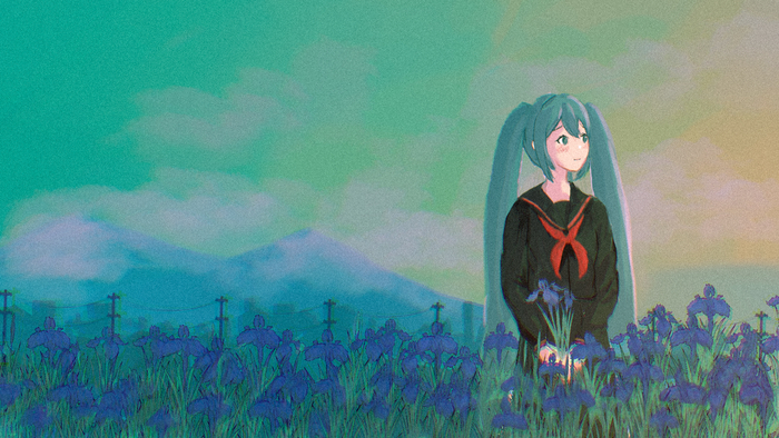   Hatsune Miku, Vocaloid, Anime Art, Vocaloid Art, , 