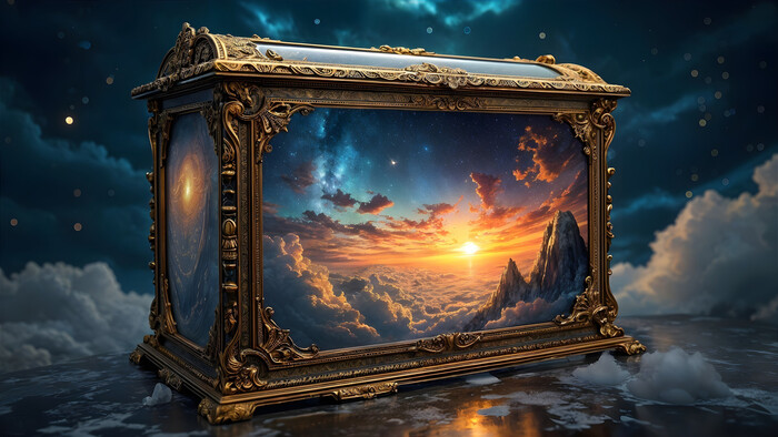 Старинный ларчик