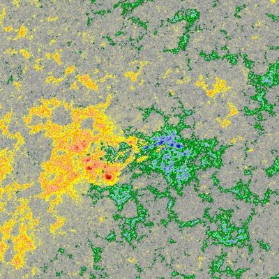 Область пятен 4043, 29.03.2025 / HMIBC