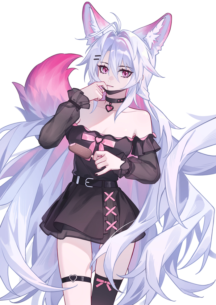  Anime Art, , Kirby D a, Original Character, , Animal Ears, , , 