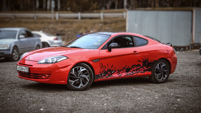 Типичная тачка курьера