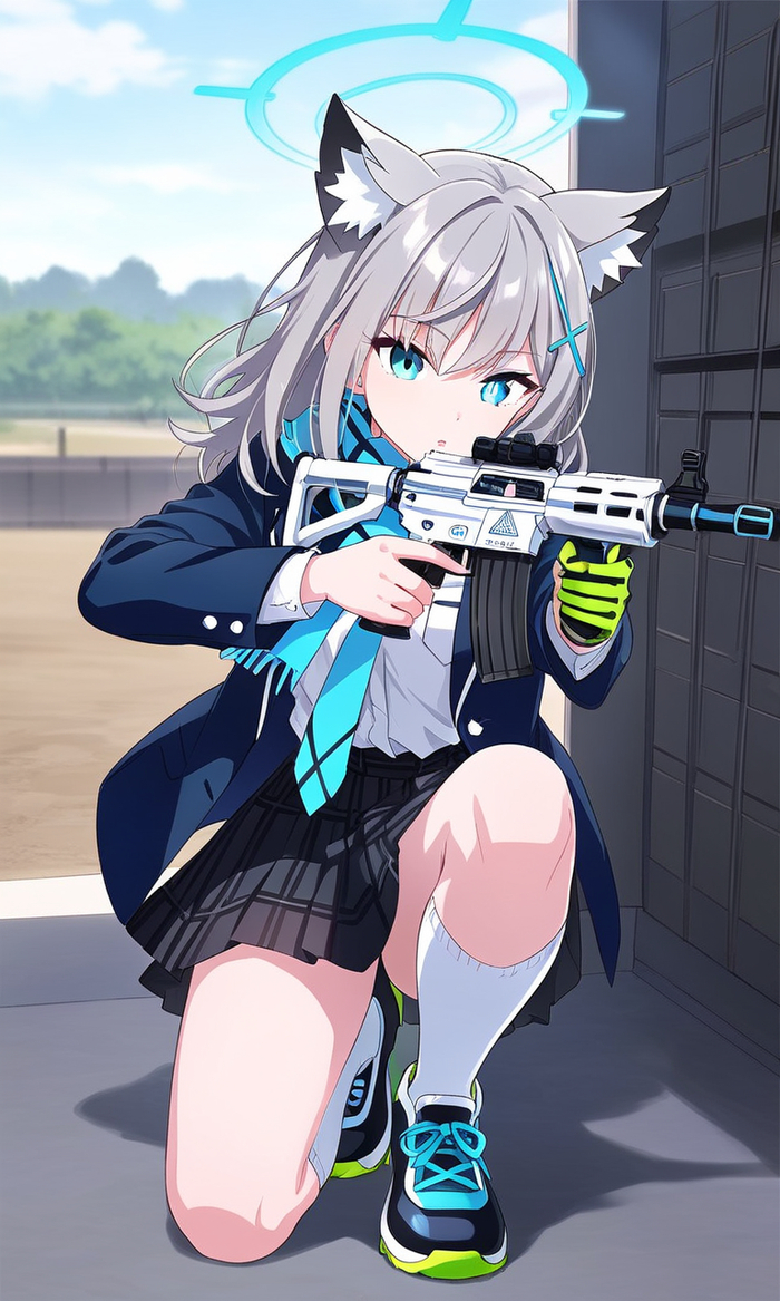 Волк с оружием! Это не учебная тревога! Повторяю: "Волк с оружием!"