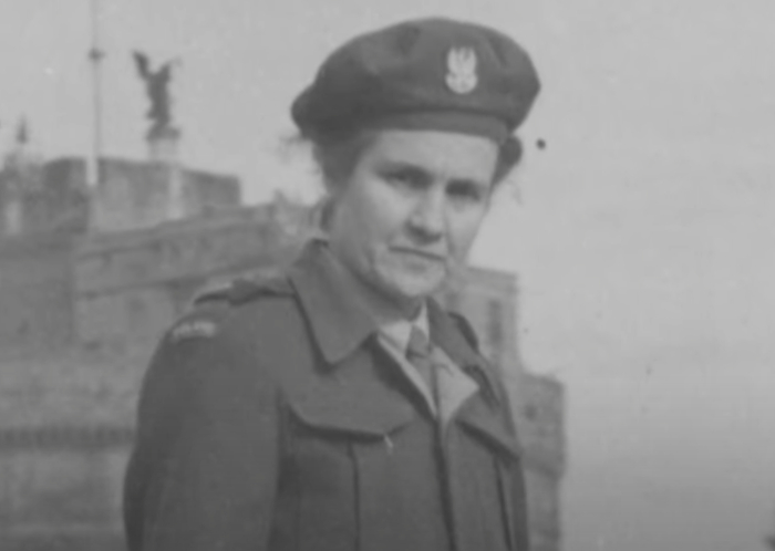 Служащая 2го корпуса Польский Вооруженных Сил ген.Андерса.