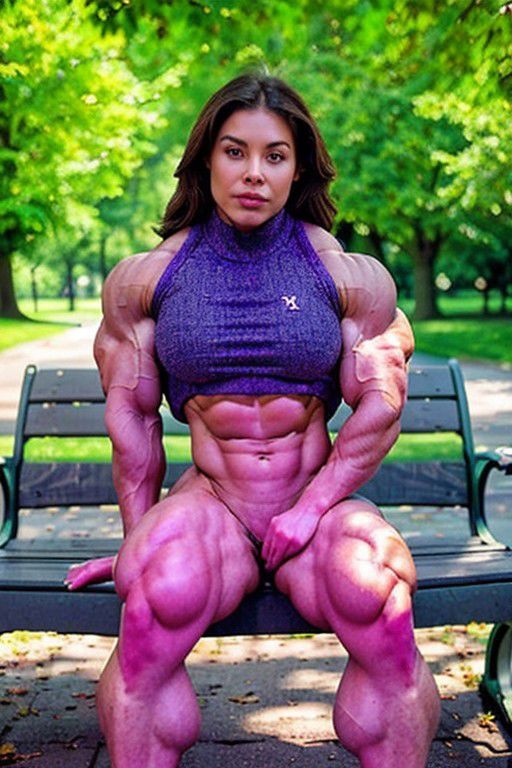 На парковой скамейке