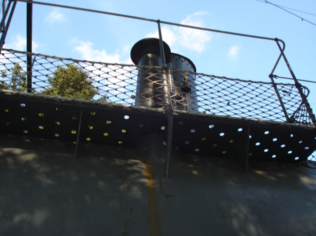 Турель для орудия левого борта