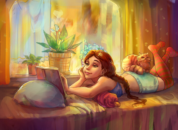 Просто полежать!