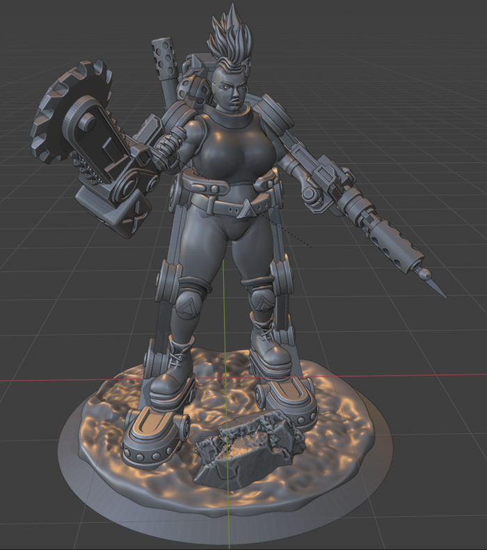       Hammer of Doom ,  , 3D , Blender,  , 3D , 