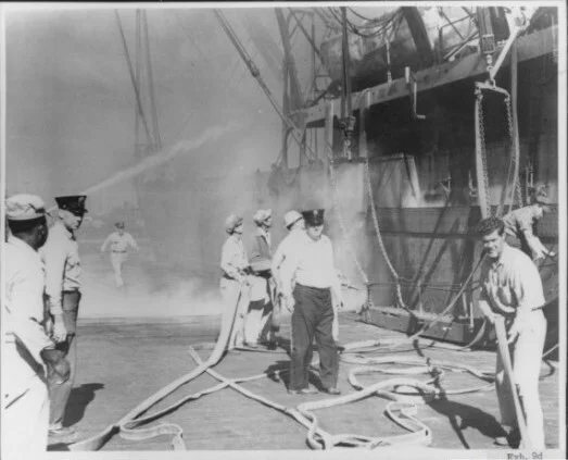 Ад в Техас-Сити: Как один пароход уничтожил город История (наука), Прошлое, Катастрофа, 20 век, Длиннопост, Техас, Техногенная катастрофа, Взрыв, Пожар, Химзавод, Селитра