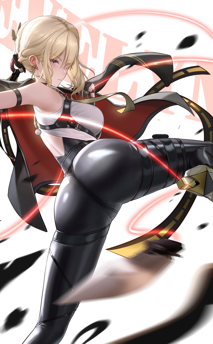 Evelyn Anime Art, , Zenless Zone Zero, Evelyn Chevalier (zzz), 