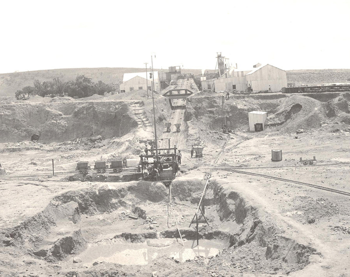 Рудник «Премьер» в начале XX века