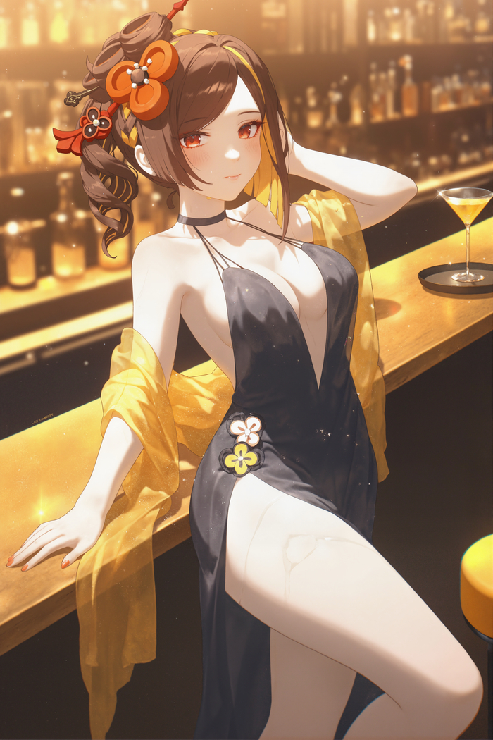 Chiori Anime Art, Genshin Impact, Chiori (Genshin Impact),  , Ministro