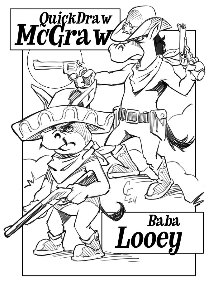 Quick Draw Mcgraw и Baba Looey