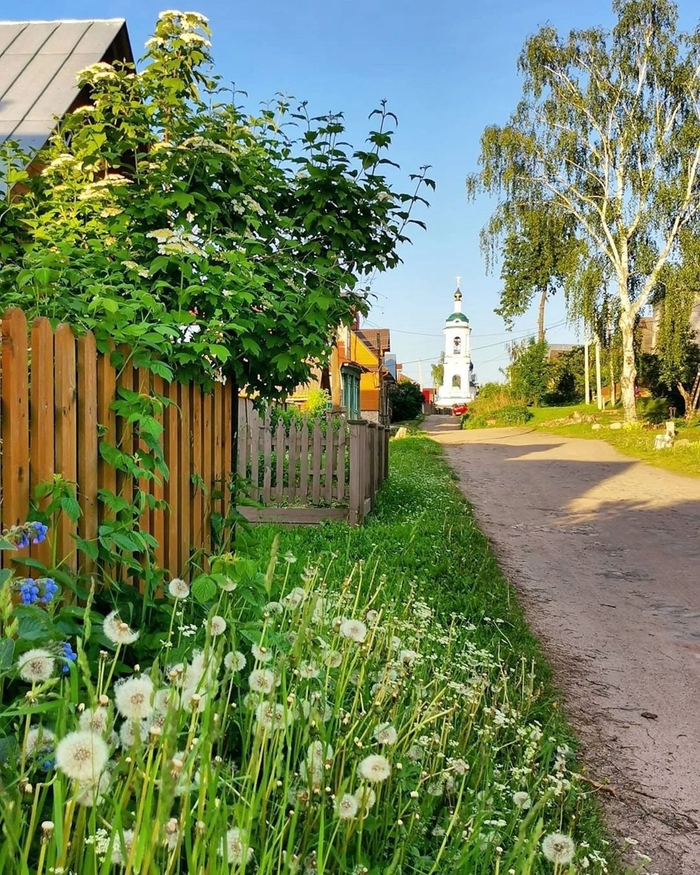 Летом в Плёсе, Ивановская область