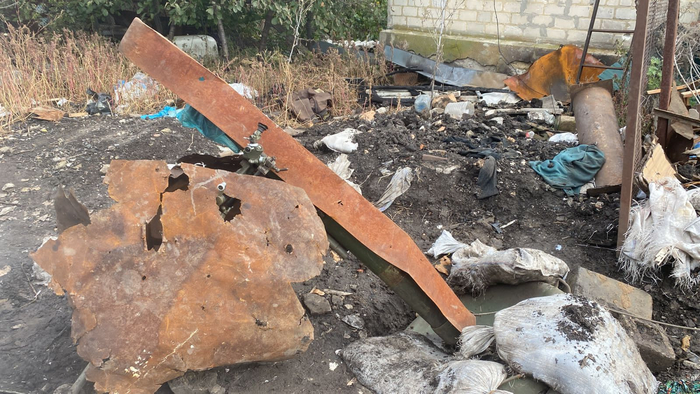 Тот самый миномёт, видна плита внизу